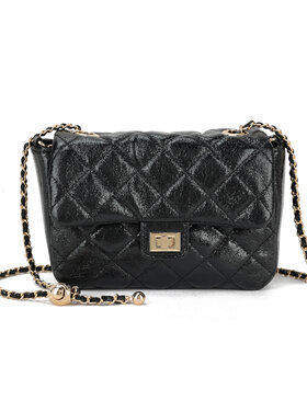 Artificial leather shoulderbag metallic | 70110