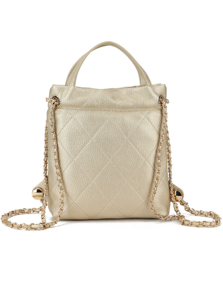 Artificial leather bagpack | 20090