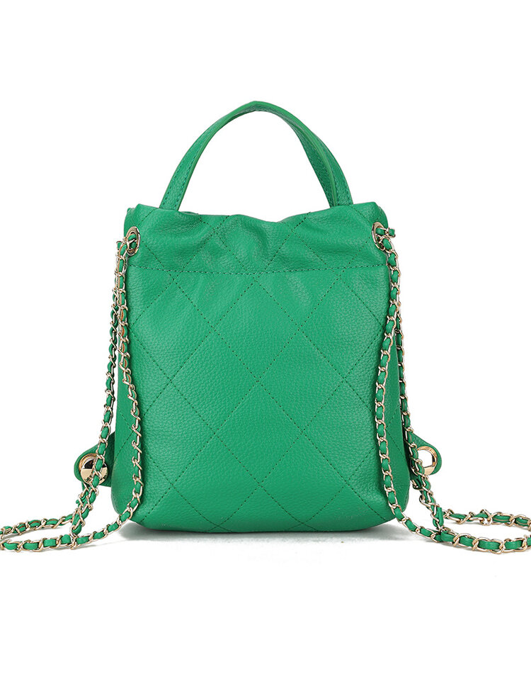 Artificial leather bagpack | 20090