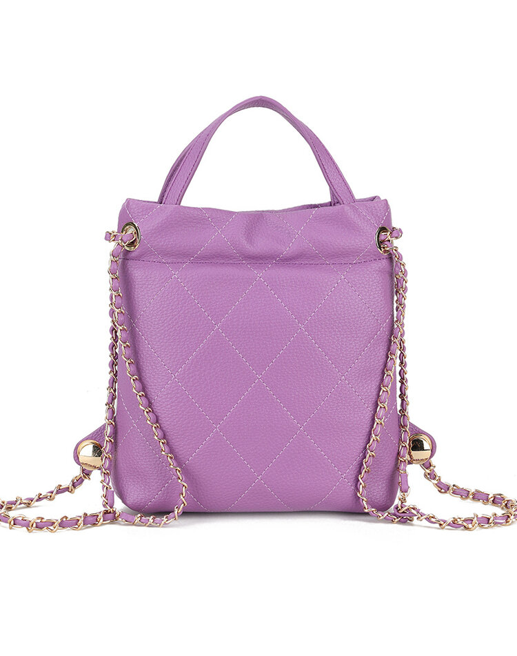 Artificial leather bagpack | 20090