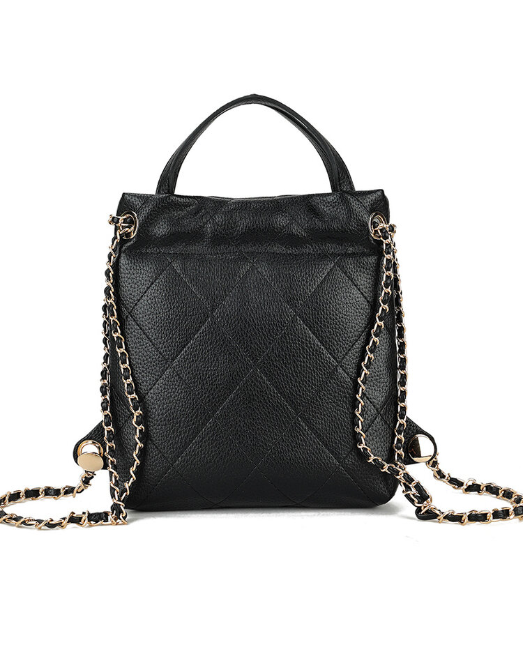 Artificial leather bagpack | 20090