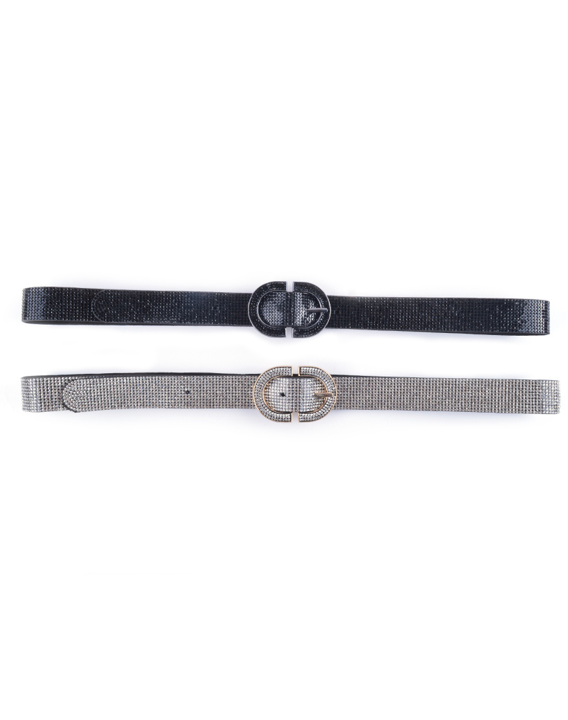 Riem met steentjes breed | 400082
