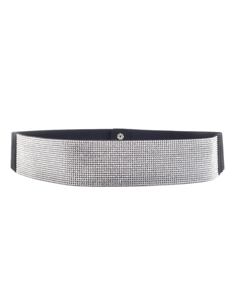 Elastische riem met steentjes | 4000830