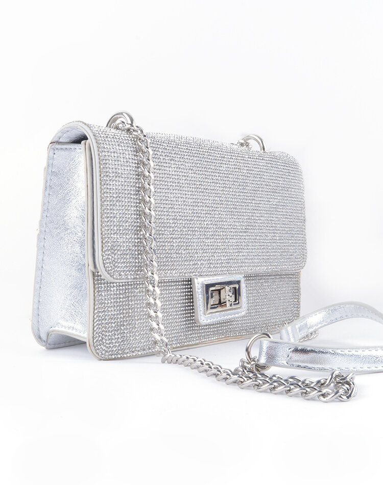 Artificial leather shoulderbag shiny | 30049