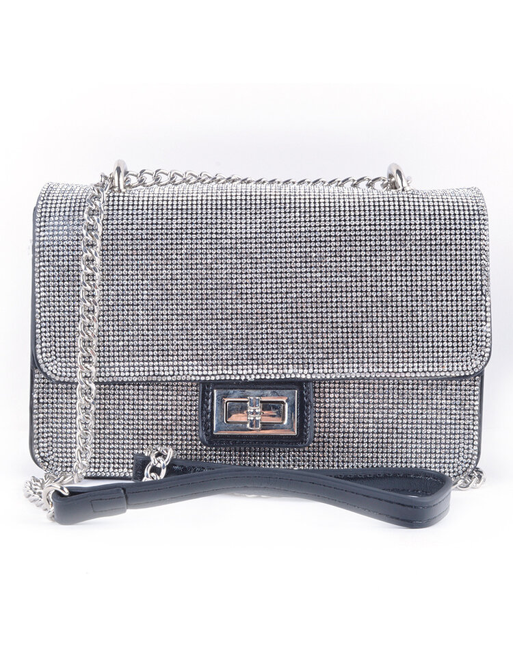 Artificial leather shoulderbag shiny | 30049