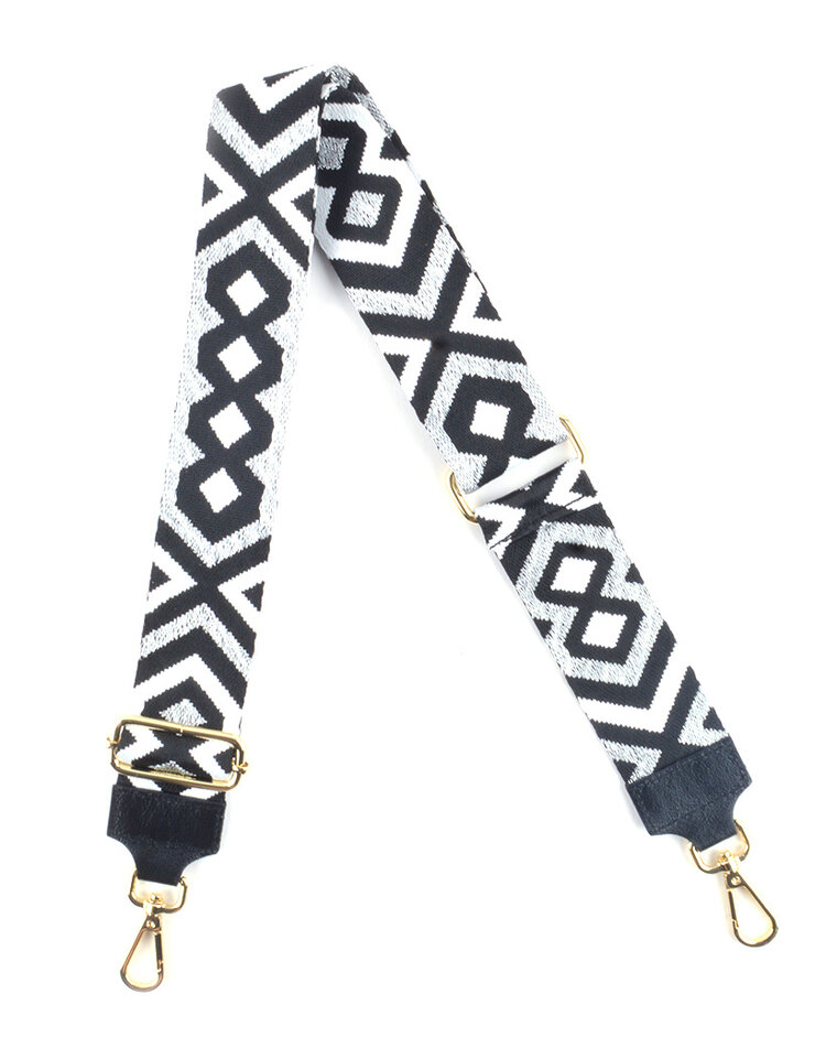 Bagstraps |  Carpet  metallic