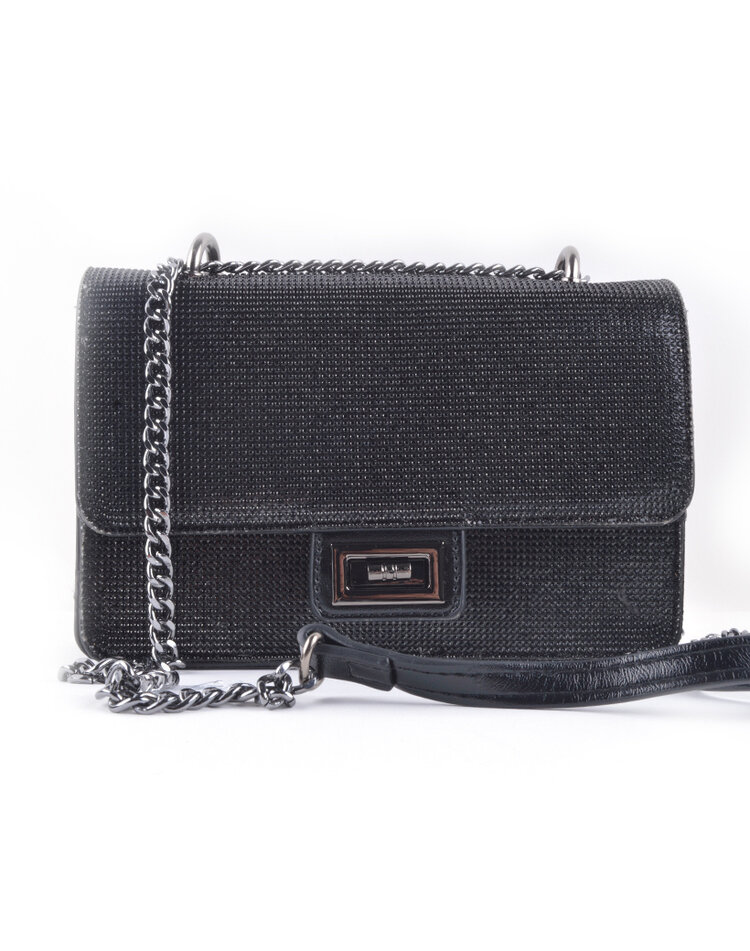 Artificial leather shoulderbag shiny | 30049