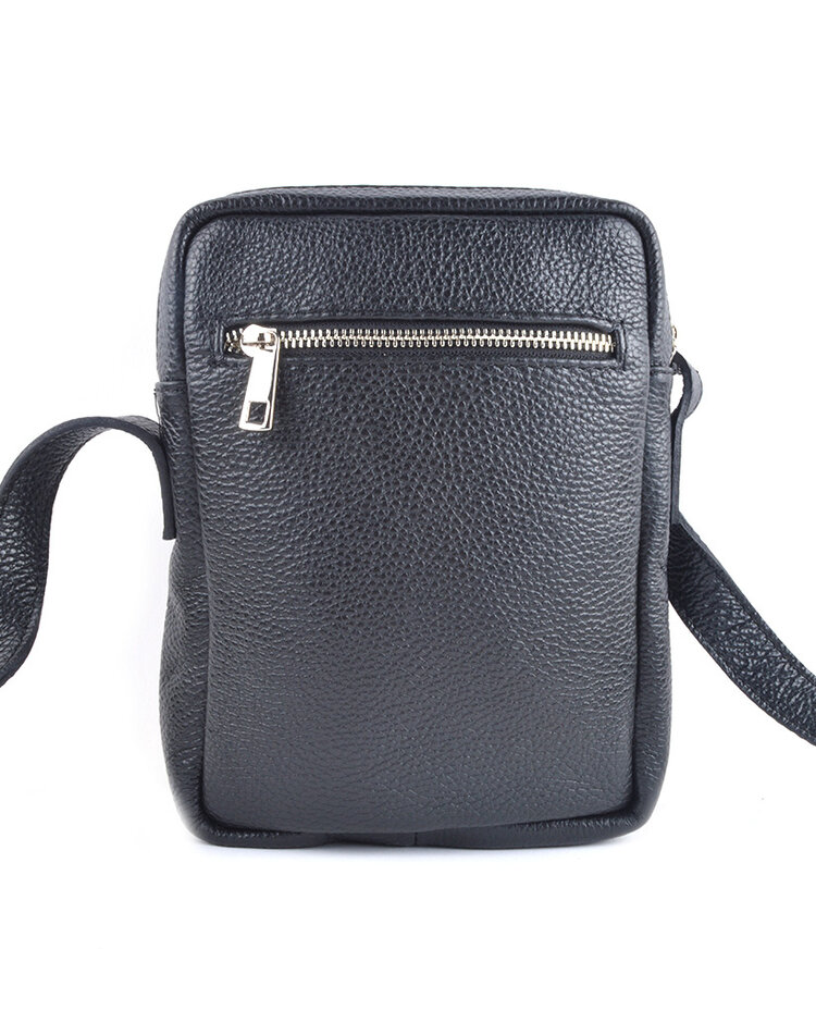 Leather shoulderbag | 900076