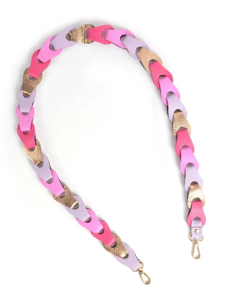 Bagstrap braided metallic XL multicolors  | 5590902