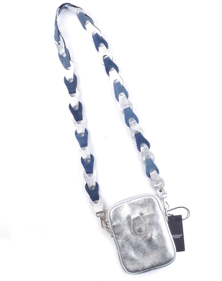 Bagstrap braided metallic XL multicolors  | 5590902