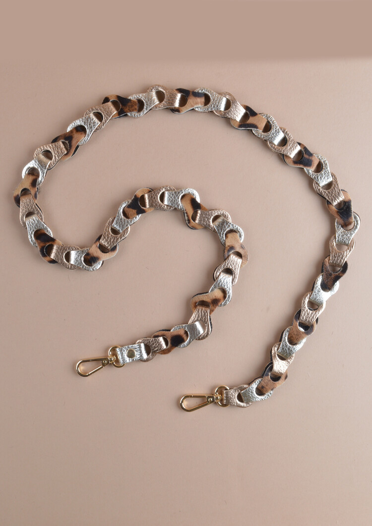 Schouderband gevlochten  | Panter | 5590892