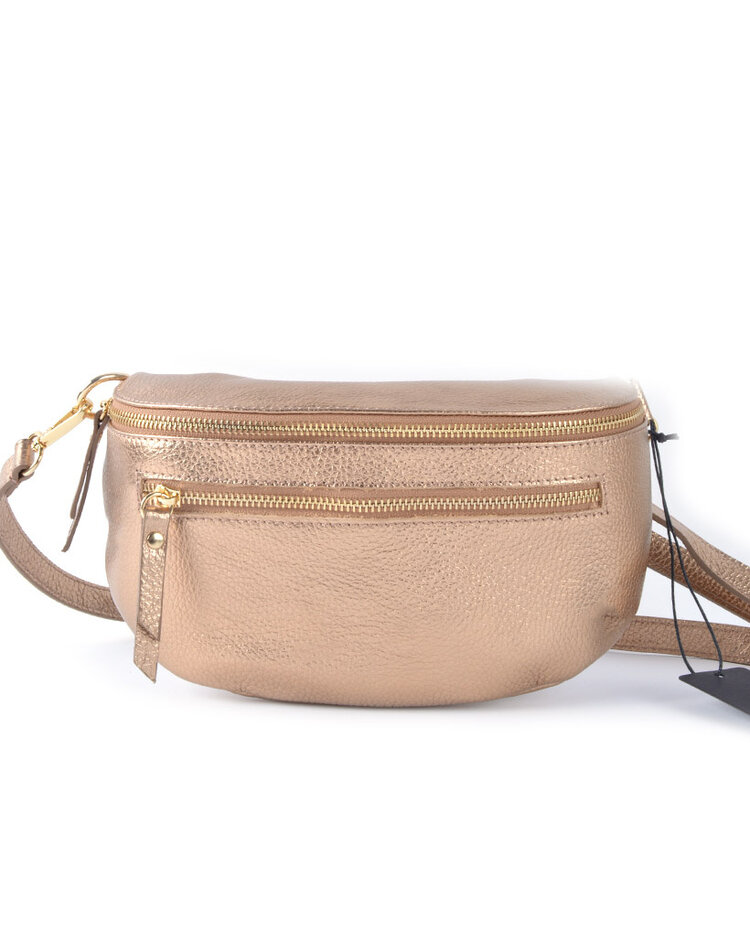 Lederen metallic heuptas | 552941