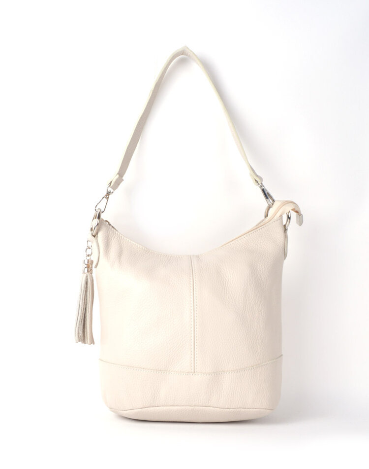 Lederen schoudertas | 552410