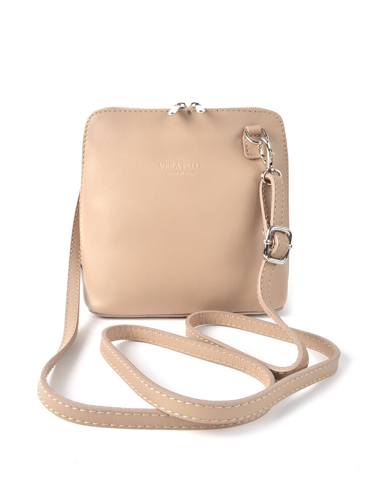 Kleine Leder-Schultertasche | 900037 weiches Leder