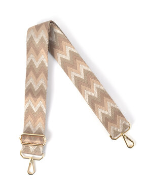 Bagstraps | Gold  | ZIG ZAG