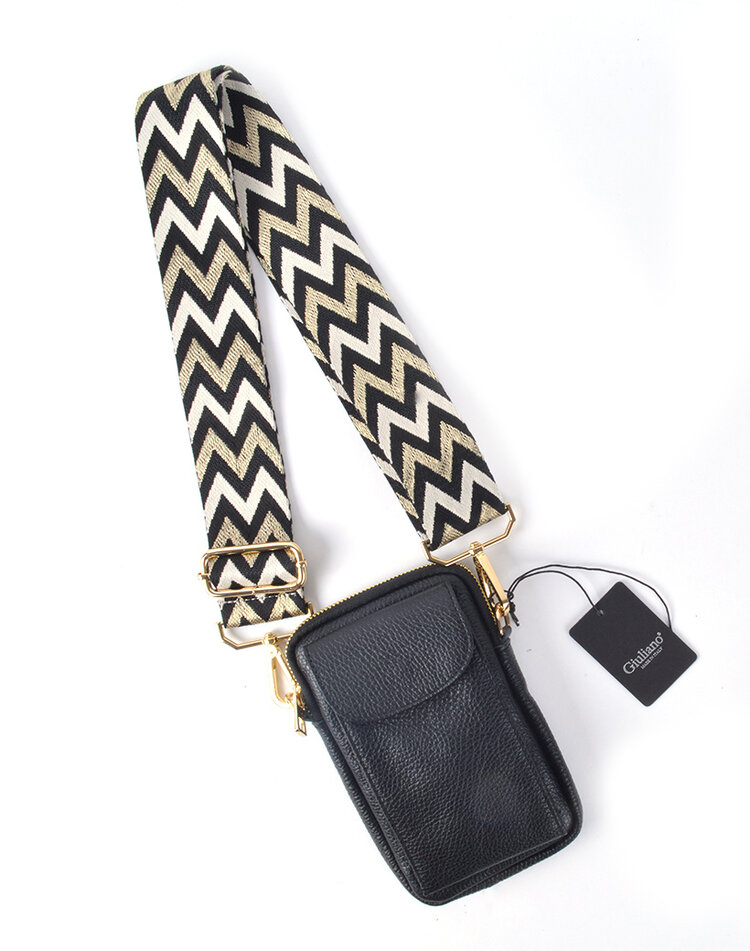 Bagstraps | Gold  | ZIG ZAG
