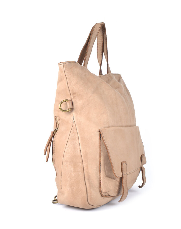 Giuliano Leather  Washed Leather shoulderbag/bagpack | 552199