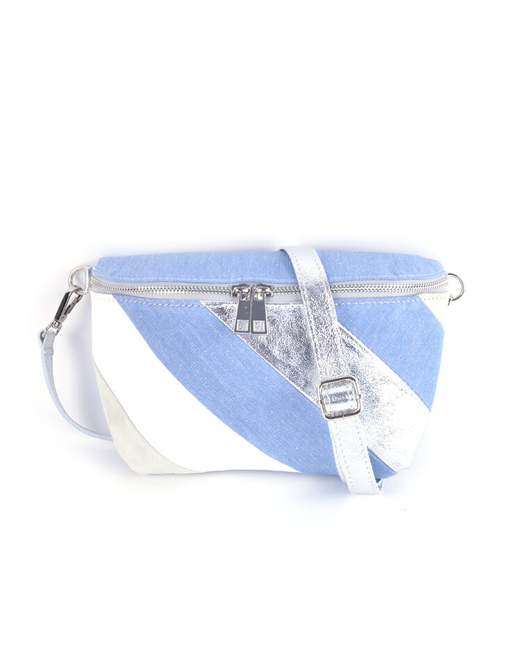 Leder-Gürteltasche Rainbow Metallic | 552945