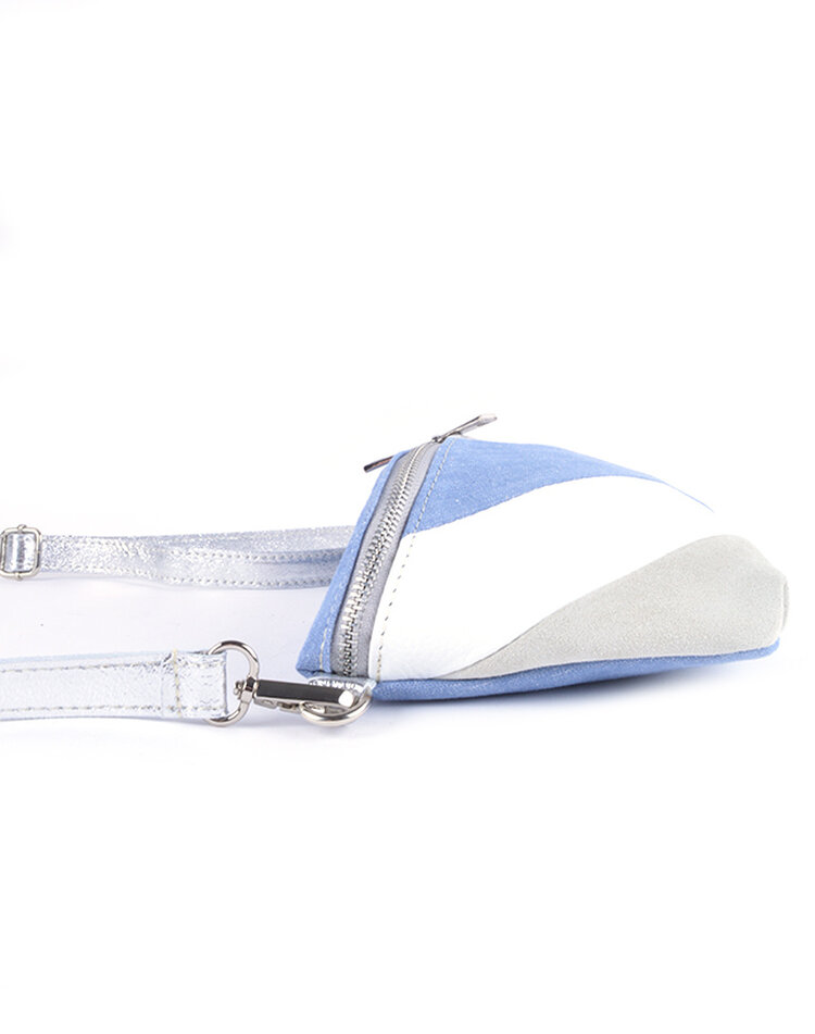 Leder-Gürteltasche Rainbow Metallic | 552945
