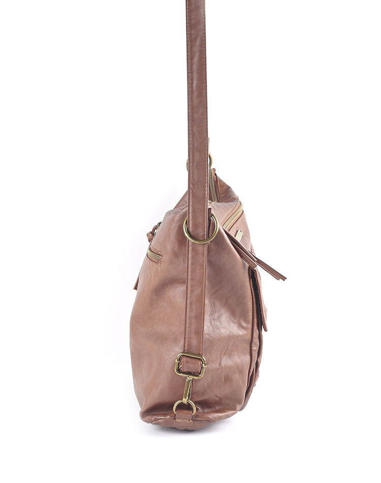 Kunstlederen schoudertas | 88022