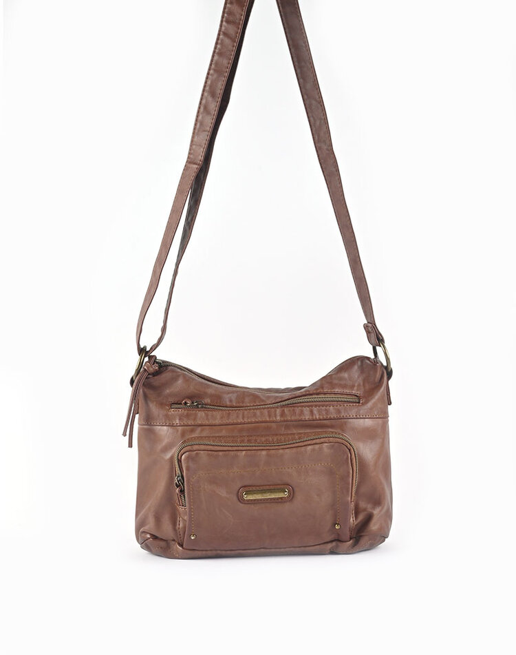 Kunstleder-Schultertasche | 88023