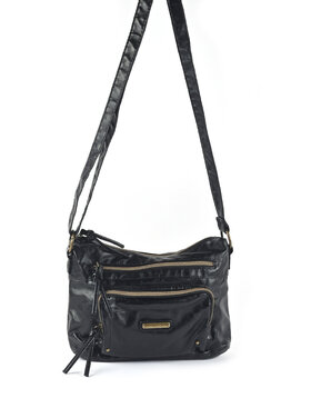 Kunstlederen schoudertas | 88023