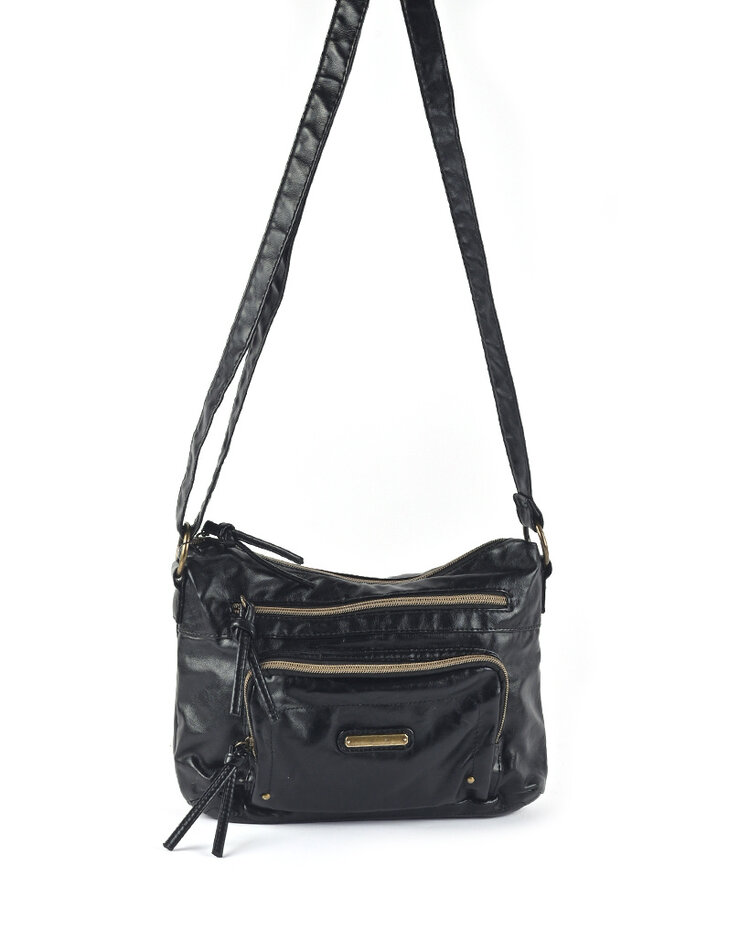 Kunstleder-Schultertasche | 88023