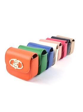 Kunstlederen schoudertas MINI | 88009