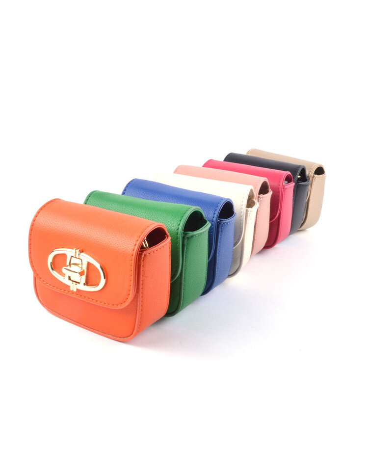 Kunstlederen schoudertas MINI | 88009