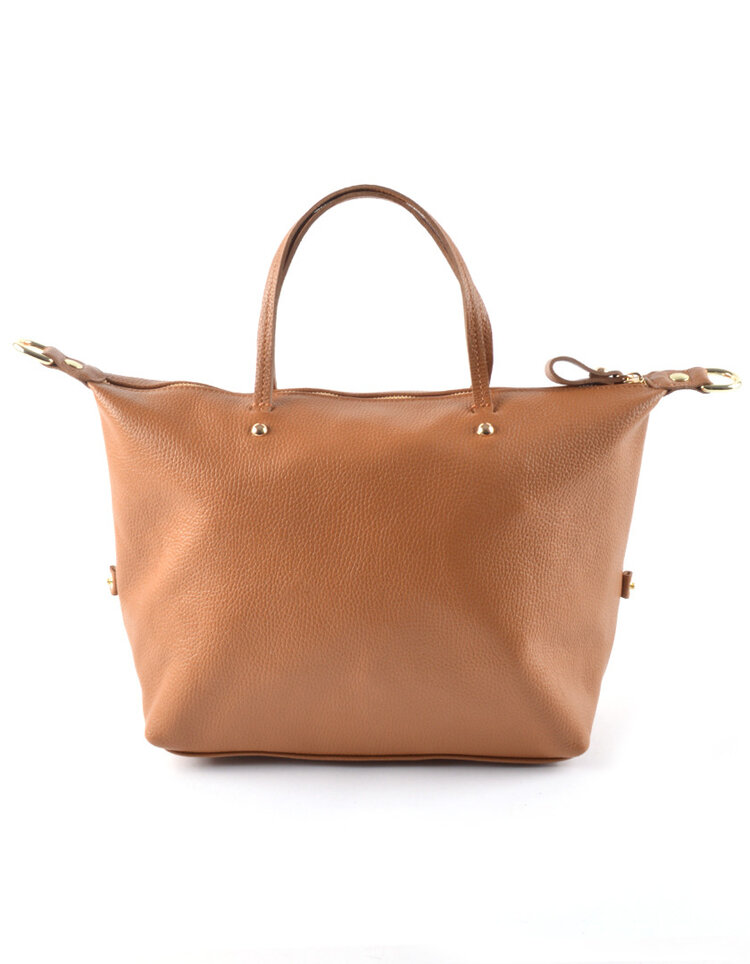 Lederen handtas | 552186