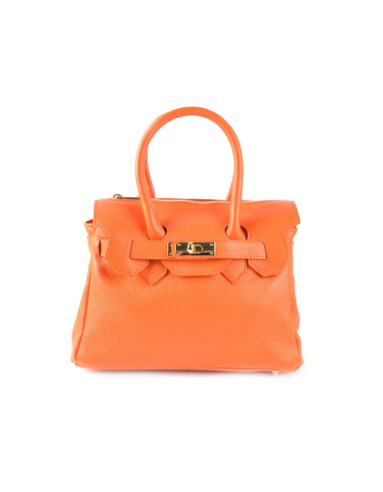 Lederen handtas |552946