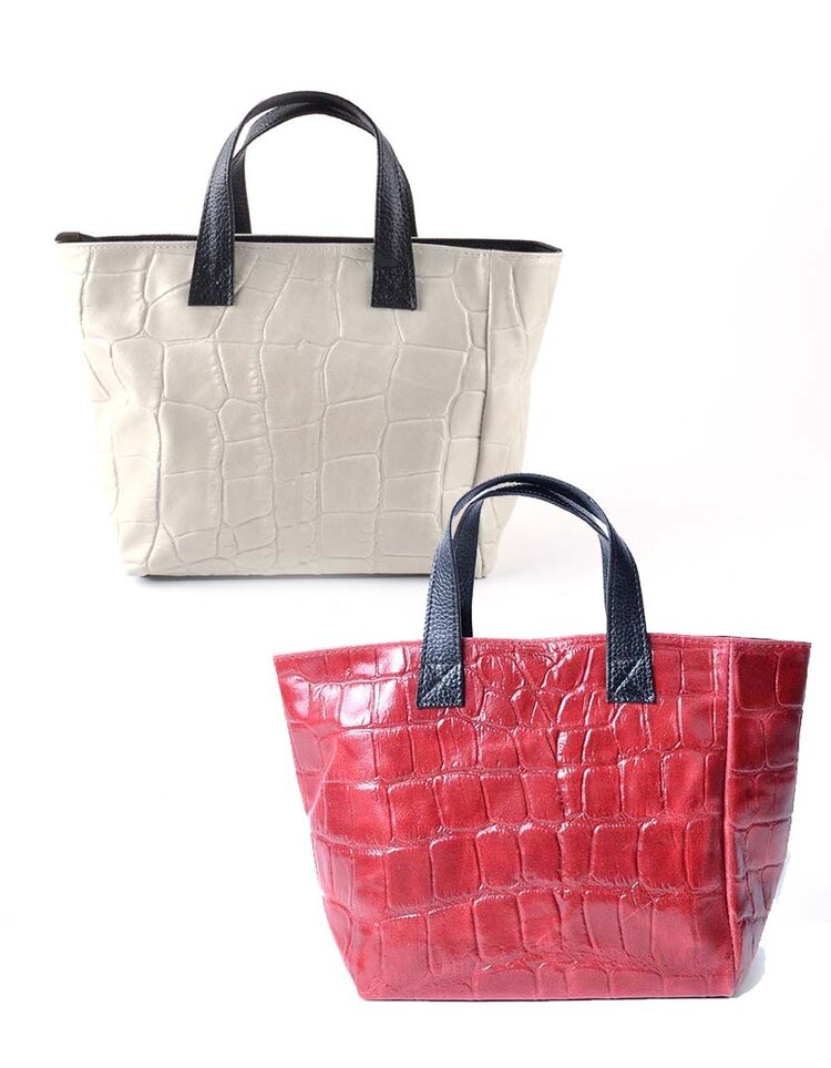 Leren handtas | Pebbles - Mat 552571