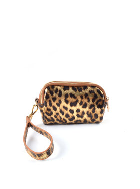 Lederen panter portemonnee | 2312