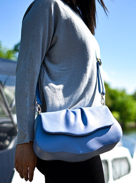 Leather shoulderbag | 552956