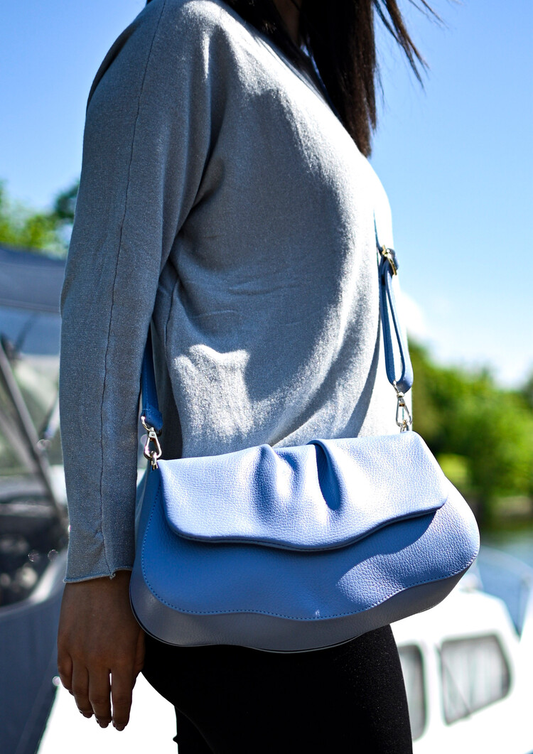 Lederen schoudertas | 552956