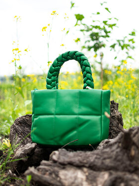Kunstleder-Handtasche | 40053