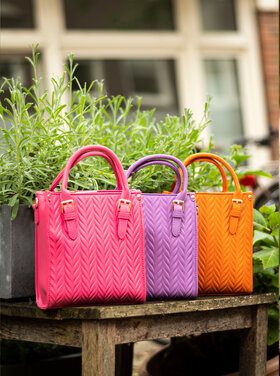 Artificial leather mini handbag | 20067