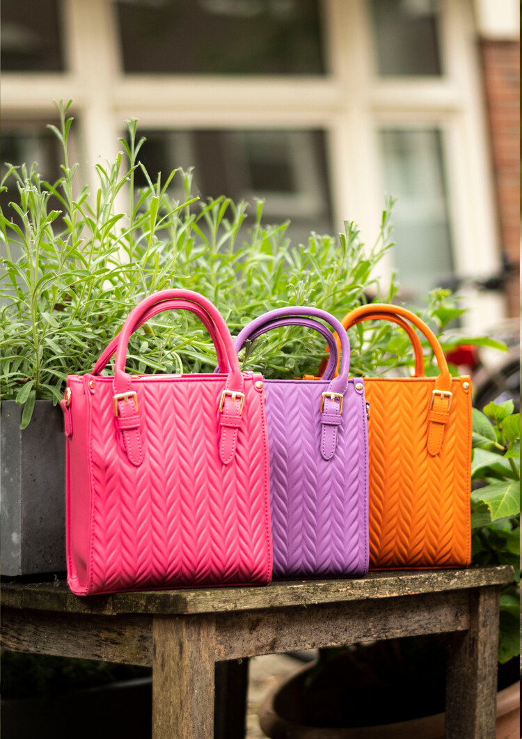 Artificial leather mini handbag | 20067