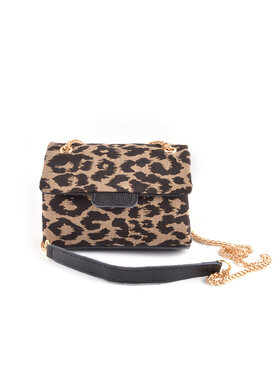 Leder-Schultertasche Gepard | 552961