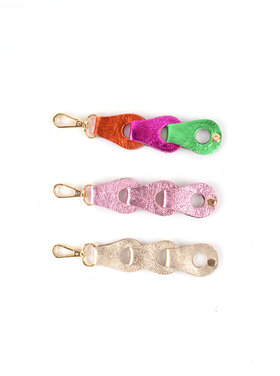 Gevlochten Lederen Tassenhanger | 2311