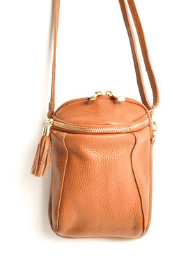 Leather shoulderbag | 552691
