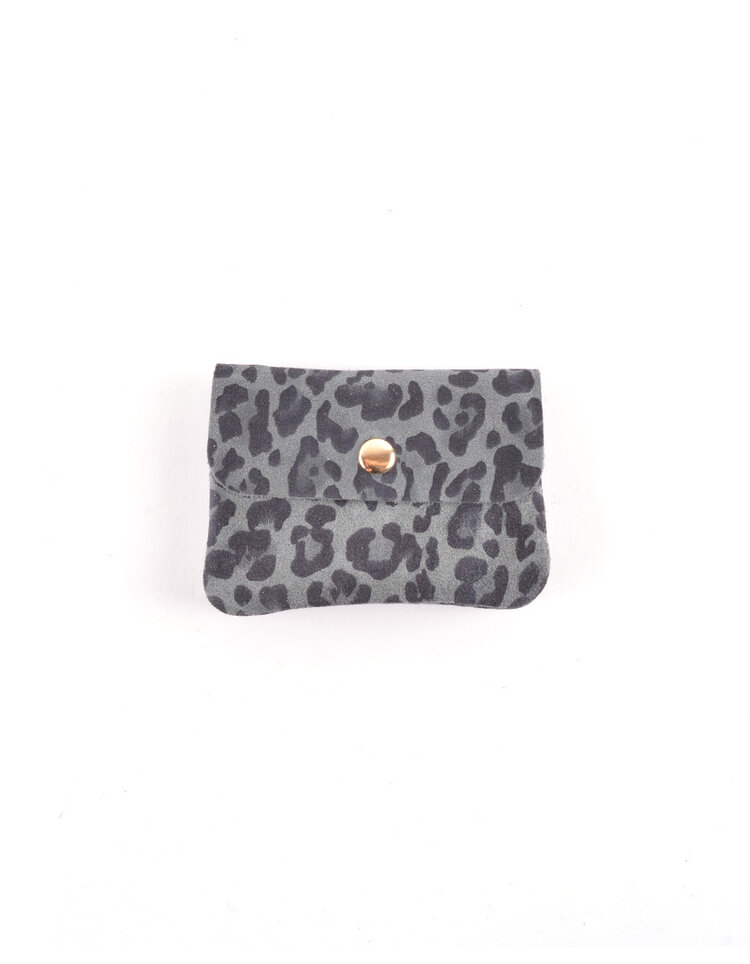 Nubuk-Geldbörse | 559091 Leopard Matt