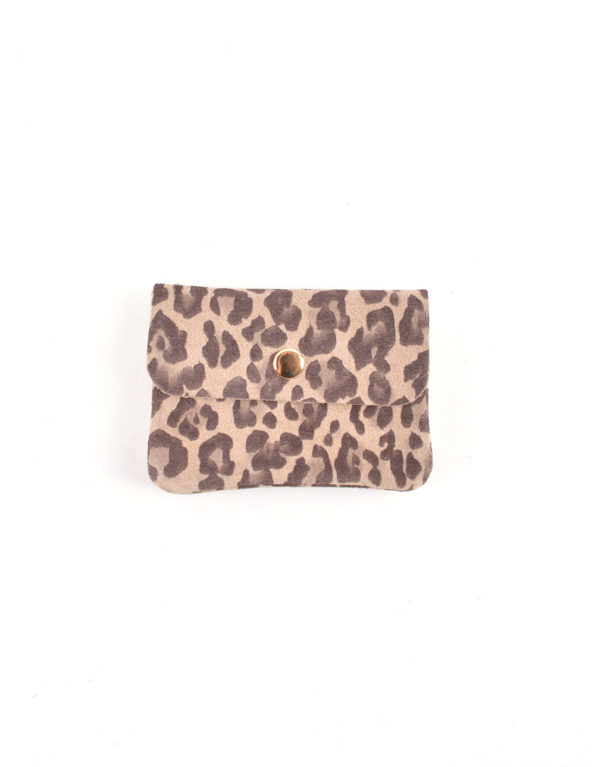 Nubuck portemonnee | 559091 Panter Matte, foto 3 van 3