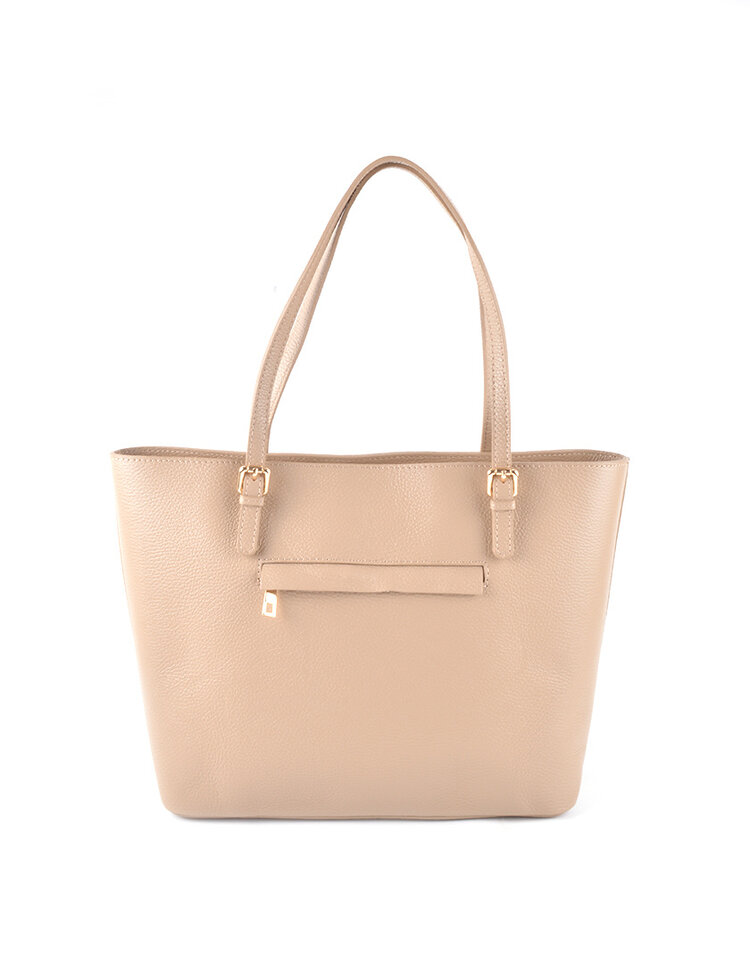 Lederen handtas |552978