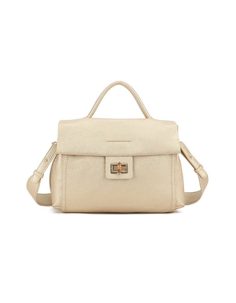 Kunslederen handtas | 80148