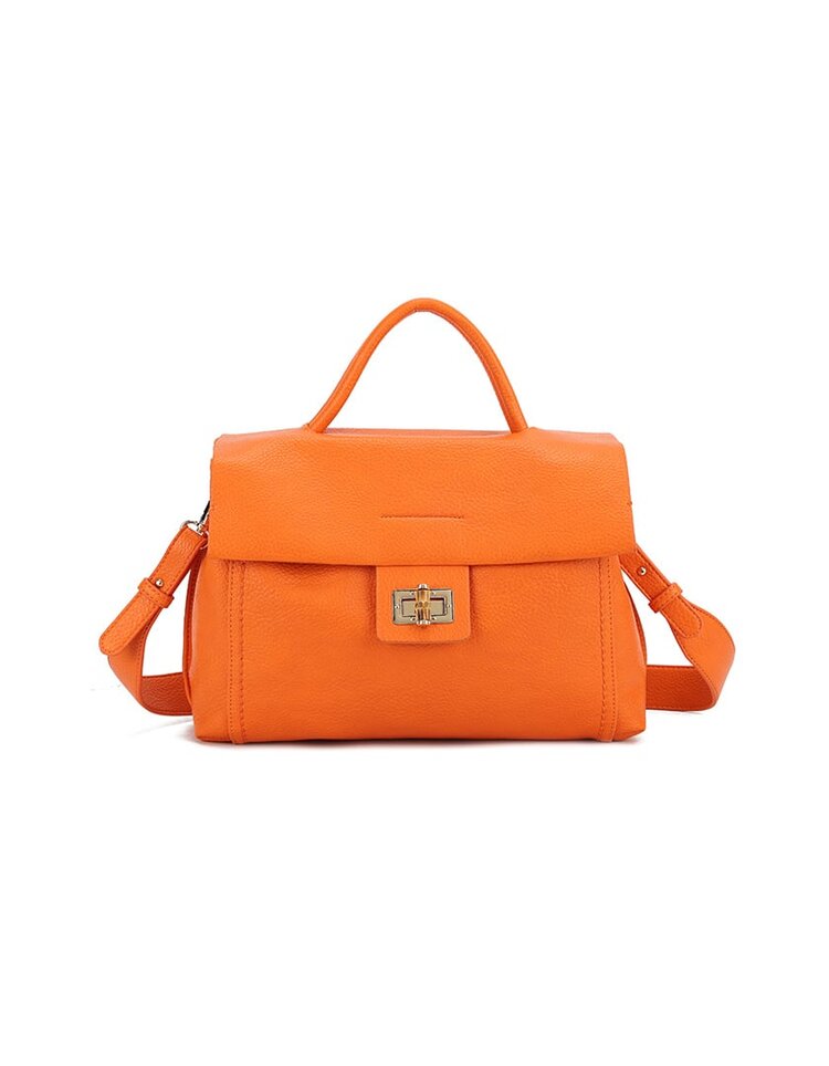 Kunslederen handtas | 80148