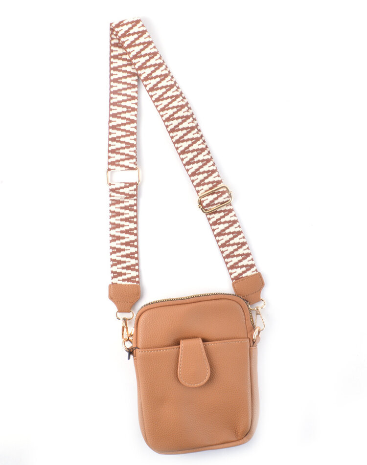Kunstleder-Schultertasche | 80152