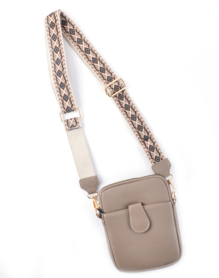Kunstleder-Schultertasche | 80152