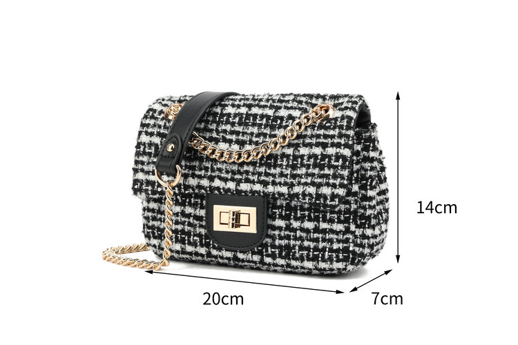 Giuliano Kunstleder-Schultertasche | 40075