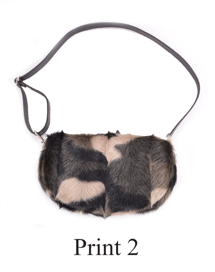 Lederen waistbag | Fur| 552866